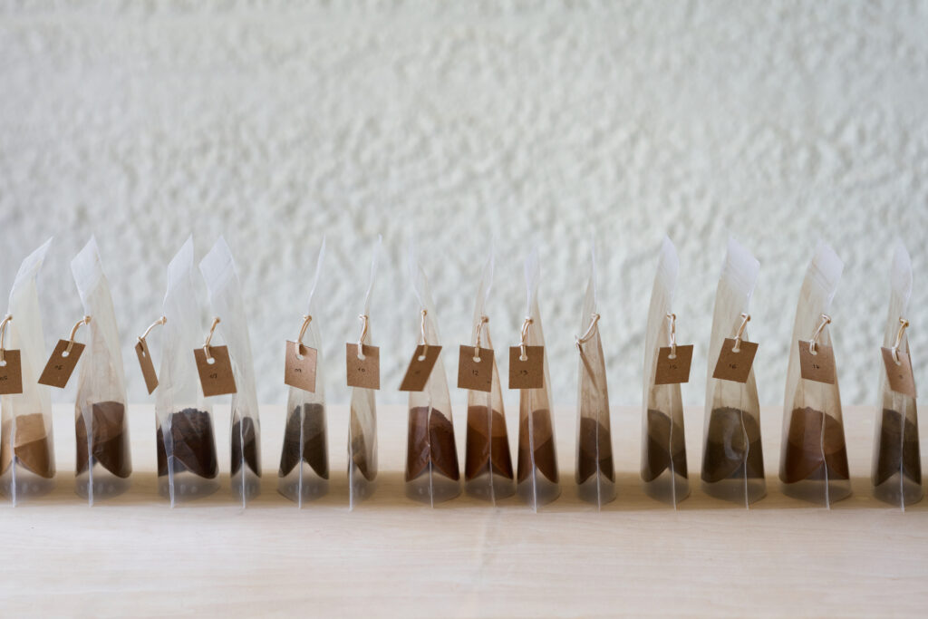 מלקטת וממפה אדמה 